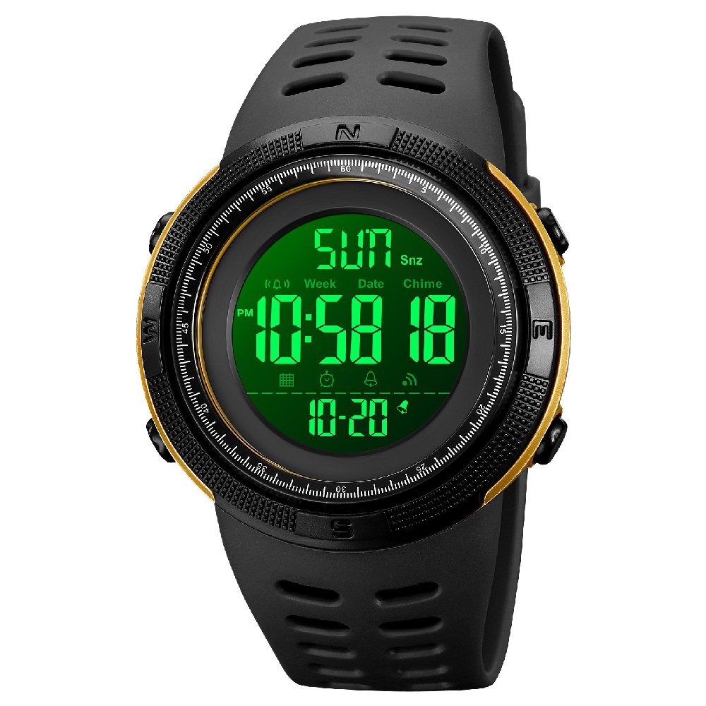 Wholesale Watch Waterproof Sports Electronic Led Watch Silicone Mens Digital Watches Skmei 2070