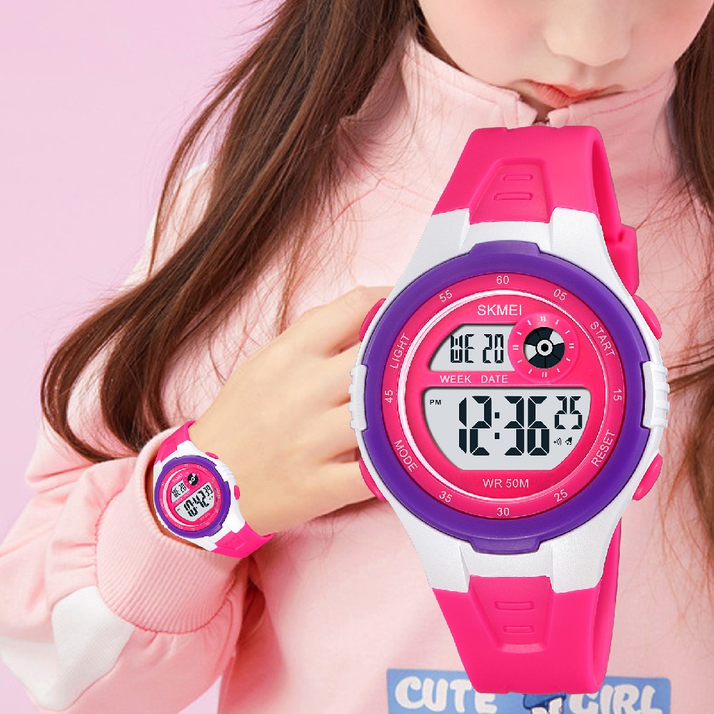 Skmei 2280 New Model Analog-Digital Chronograph Sport Watches Kids Luxury 50mm Band Dial 20mm Band Outdoor Colorful Design Charm