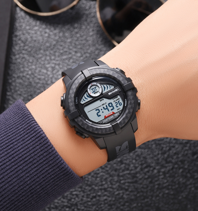 SKMEI 2130 Fashion Analog Digital Waterproof Sport Chrono Watch