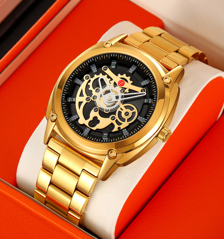 SKMEI 2293 Wholesale wrist men skeleton luxury watches quartz oem private label watch man quality high brands