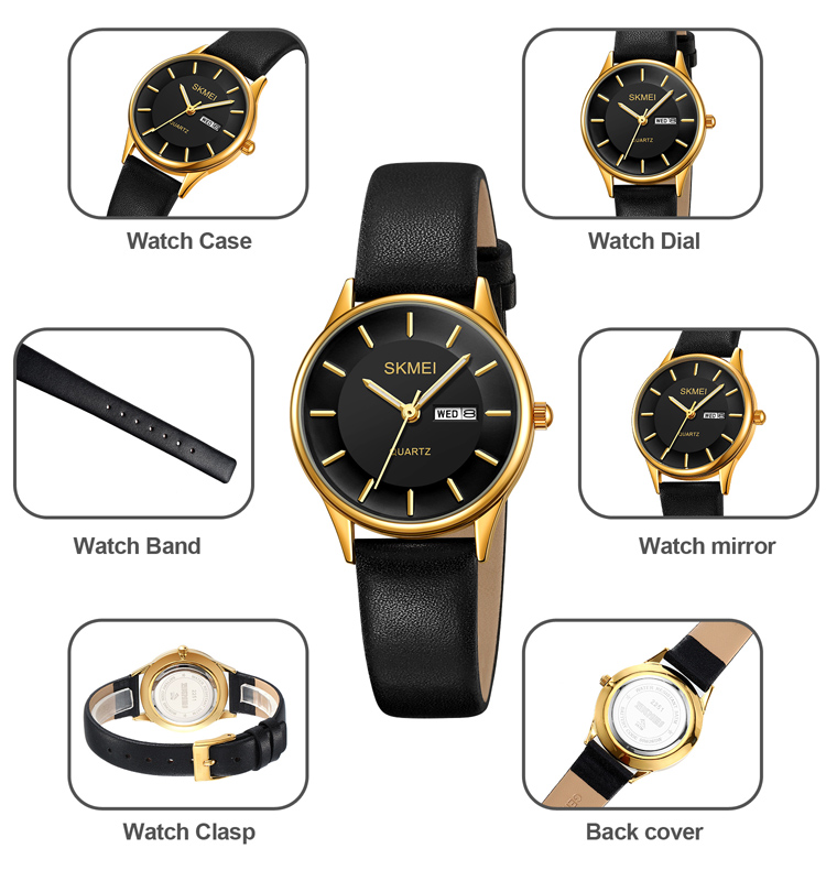 SKMEI 2251 OEM Customised Classic Luxury Women's Wrist Watch Ladies' Fancy Band Set with Quartz Movement Cheap in China