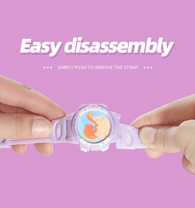 Skmei 2236 Replace The Case DIY Watch Disassembly NFC Digital Children Wrist Watch Colorful Gift Digital Watch for Kids Series