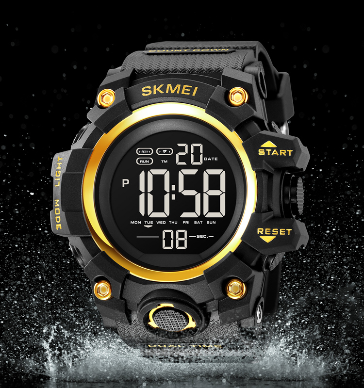 SKMEI 2140 High Quality Men's Sports Watch New Outdoor Multi-function Digital Watch Fashion Electronic Watch