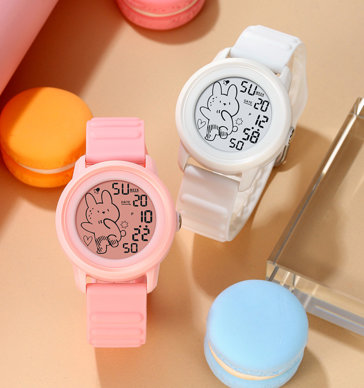 SKMEI 2217 fancy kids silicone jelly watches for Christmas day