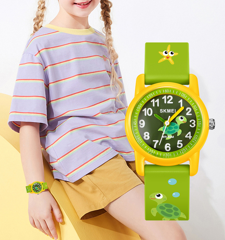 Reloj Skmei 2157 christmas gift kids plastic watches cartoon kids girl boy cute quartz analog watch for kids