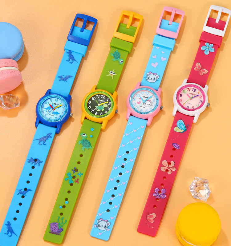 Reloj Skmei 2157 christmas gift kids plastic watches cartoon kids girl boy cute quartz analog watch for kids