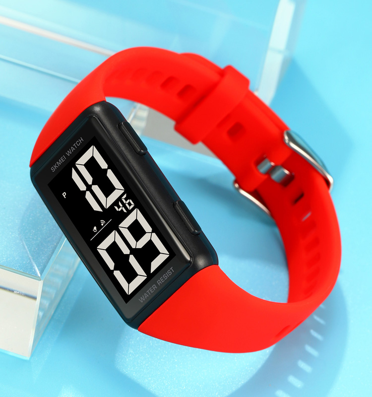 Skmei 1862 Stylish digital casual watch unisex waterproof sports LED watch Trendy Accessories for Men and Women